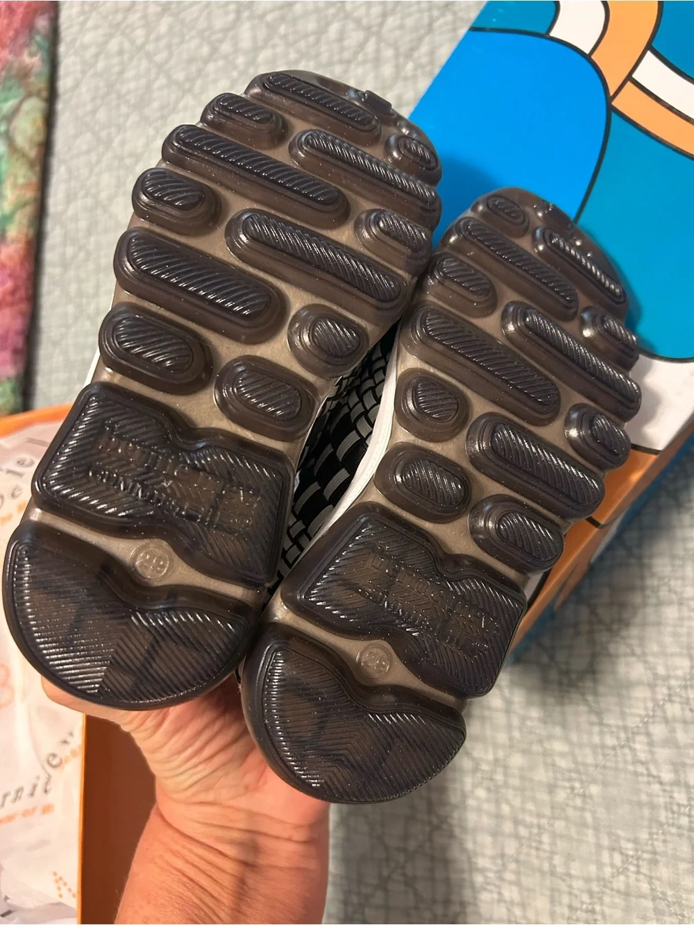 bernie mev. Kids sneakers black/silver